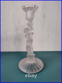 Bougeoir Cristal de Baccarat Angelot Putti