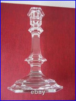Bougeoir Harcourt en cristal de Baccarat h 20 cm