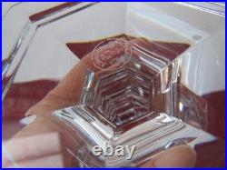 Bougeoir Harcourt en cristal de Baccarat h 20 cm