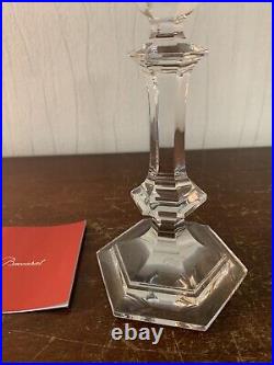 Bougeoir Harcourt en cristal de Baccarat h 20 cm