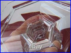 Bougeoir Harcourt en cristal de Baccarat h 20 cm