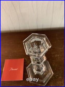 Bougeoir Harcourt en cristal de Baccarat h 23 cm