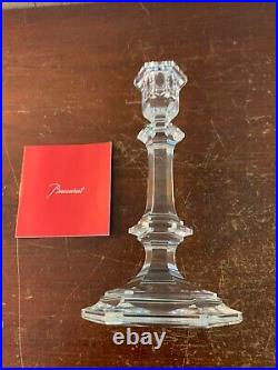 Bougeoir Harcourt en cristal de Baccarat h 23 cm