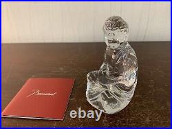 Buddha en cristal Baccarat (prix à la pièce) modèle1