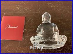 Buddha en cristal Baccarat (prix à la pièce) modèle1