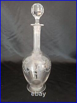 CARAFE EN CRISTAL DE BACCARAT Modèle BEAUHARNAIS