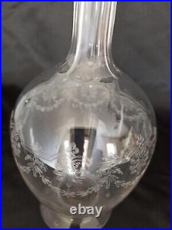 CARAFE EN CRISTAL DE BACCARAT Modèle BEAUHARNAIS