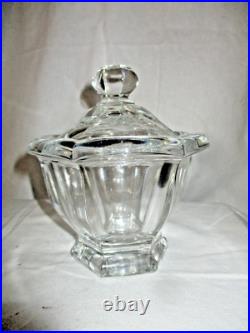 CONFITURIER EN CRISTAL DE BACCARAT modèle Harcourt Missouri-TBE