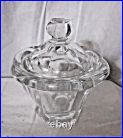 CONFITURIER EN CRISTAL DE BACCARAT modèle Harcourt Missouri-TBE