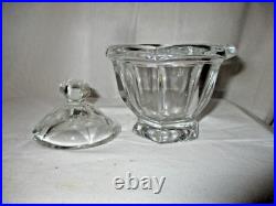 CONFITURIER EN CRISTAL DE BACCARAT modèle Harcourt Missouri-TBE