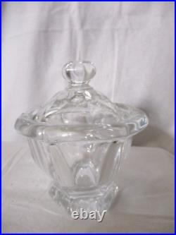 CONFITURIER EN CRISTAL DE BACCARAT modèle Harcourt Missouri-TBE