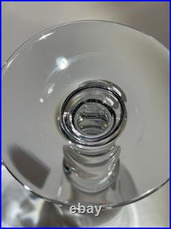 CRISTAL BACCARAT Lot de 6 VERRES à EAU modèle VENCE ht cm Estampillés