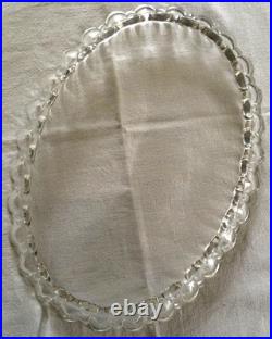 CRISTAL DE BACCARAT PLAT ANCIEN FIN 19e/1900 CRISTAL DE BACCARAT
