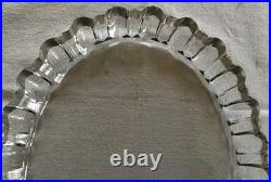 CRISTAL DE BACCARAT PLAT ANCIEN FIN 19e/1900 CRISTAL DE BACCARAT