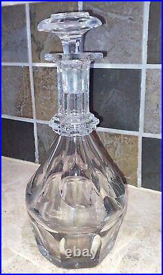 Carafe Bourbon en cristal de Baccarat vers 1900