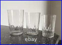 Carafe Et 6 Verres Gobelets À Eau Signés En Cristal De Baccarat Richelieu Lot 1