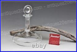 Carafe à décanter en cristal de Baccarat modèle Oenologie Wine decanter