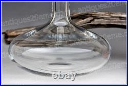 Carafe à décanter en cristal de Baccarat modèle Oenologie Wine decanter