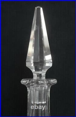 Carafe à liqueur en cristal de Baccarat modèle Lagny 32.5cm