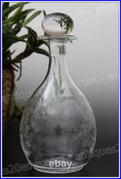 Carafe à vin en cristal de Baccarat modèle Elisabeth Wine decanter