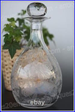 Carafe à vin en cristal de Baccarat modèle Fontenay Wine decanter (A) Carafe à vin en cristal de Baccarat modèle Fontenay Wine decanter (A)
