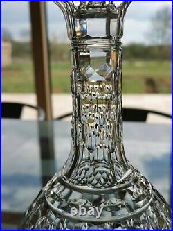 Carafe à vin en cristal de Baccarat, modèle Juvisy