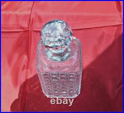 Carafe à whisky cristal de Baccarat diamants pierreries crystal whiskey decanter