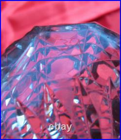 Carafe à whisky cristal de Baccarat diamants pierreries crystal whiskey decanter