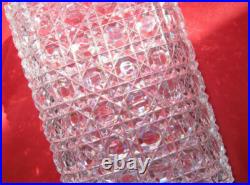 Carafe à whisky cristal de Baccarat diamants pierreries crystal whiskey decanter