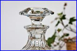Carafe à whisky en cristal de Baccarat modèle Nancy