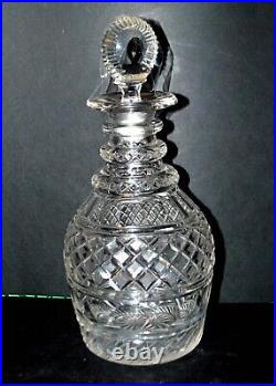 Carafe ancienne Cristal taillé BACCARAT SAINT-LOUIS 1890-1900 Diamant Biseaux Carafe ancienne Cristal taillé BACCARAT SAINT-LOUIS 1890-1900 Diamant Biseaux