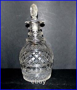 Carafe ancienne Cristal taillé BACCARAT SAINT-LOUIS 1890-1900 Diamant Biseaux Carafe ancienne Cristal taillé BACCARAT SAINT-LOUIS 1890-1900 Diamant Biseaux