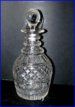 Carafe ancienne Cristal taillé BACCARAT SAINT-LOUIS 1890-1900 Diamant Biseaux Carafe ancienne Cristal taillé BACCARAT SAINT-LOUIS 1890-1900 Diamant Biseaux