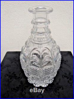 Carafe cristal taille St Louis Baccarat vers 1900