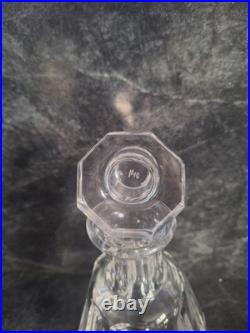 Carafe en CRISTAL DE BACCARAT / Modèle Talleyrand Harcourt /Signé verre cristal