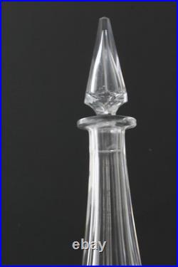 Carafe en cristal de baccarat taillée H42 cm