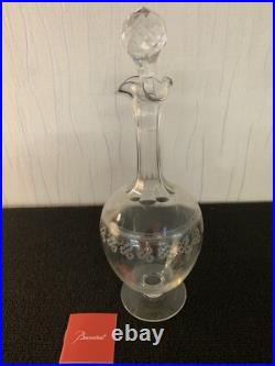 Carafe modèle Pompadour en cristal de Baccarat mod1
