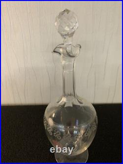 Carafe modèle Pompadour en cristal de Baccarat mod1