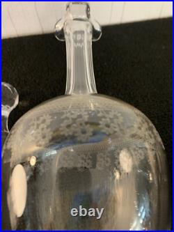 Carafe modèle Pompadour en cristal de Baccarat mod1