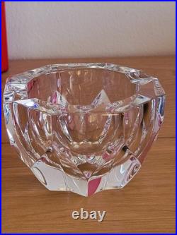 Cendrier Baccarat En Cristal Taillé Étoile Diamant Neuf En Boîte
