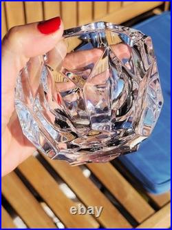 Cendrier Baccarat En Cristal Taillé Étoile Diamant Neuf En Boîte