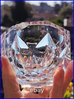 Cendrier Baccarat En Cristal Taillé Étoile Diamant Neuf En Boîte