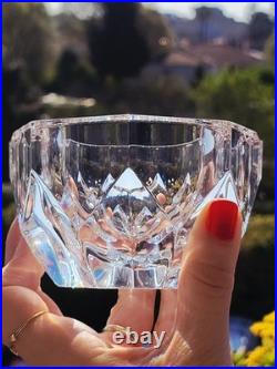 Cendrier Baccarat En Cristal Taillé Étoile Diamant Neuf En Boîte