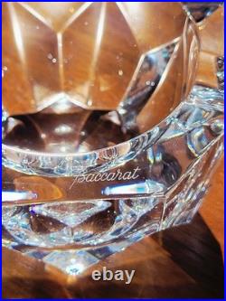 Cendrier Baccarat En Cristal Taillé Étoile Diamant Neuf En Boîte