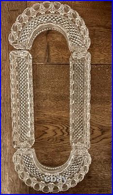 Chemin de table en cristal de Baccarat