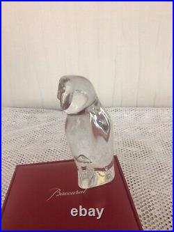 Chouette clair en cristal de Baccarat