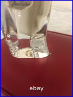 Chouette clair en cristal de Baccarat