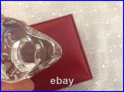Chouette clair en cristal de Baccarat