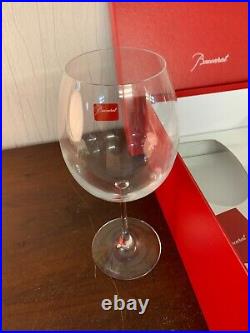 Coffret 2 verres vin onologie en cristal de Baccarat h24 cm (prix des 2 verres)