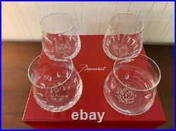 Coffret 4 verres Faunacrystopolis en cristal de Baccarat (prix du coffret)
